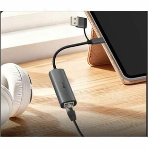 TP-Link UE310C Gigabit Ethernet Adapter for Nintendo Switch - USB 3.0 Type C - 1000 Mbit/s Data Transfer Rate - 1 Port(s) 