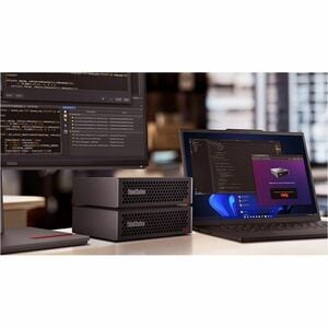 Lenovo ThinkStation PGX 30KL000GSG Workstation - ARM Cortex X925 - 128 GB - 4 TB SSD - Mini-tower - NVIDIA GB10 Grace Blac