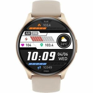 Carneo Gear+ Essential 2nd Generation Smart Watch - 8 mm Case Thickness - 44 mm Case Width - Gold, Yellow Body Color - Gol