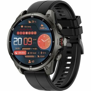Carneo GTR eXpedition Smart Watch - 11 mm Case Thickness - Titanium Grey Body Color - Glass, Metal Body Material - Silicon