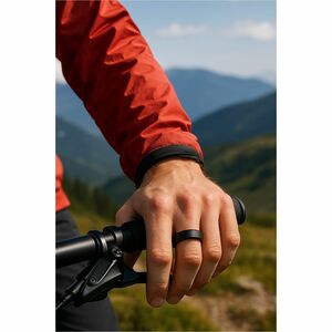 Carneo Smart Ring - Finger Wearable - Titanium Black - Near Field Communication - Scratch Resistant, Water Resistant, Wate