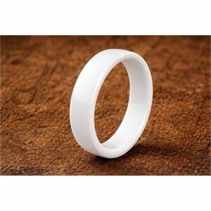 Carneo Smart Ring - Finger Wearable - White - Near Field Communication - Scratch Resistant, Water Resistant