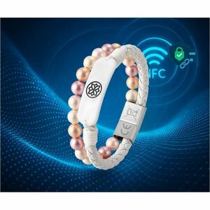 Carneo Smart Band - Leather Band Material - Near Field Communication - Water Proof