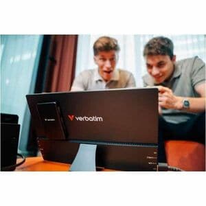 Verbatim LIGHT 14" Class LED Touchscreen Monitor - 16:9 - 6 ms - 14" Viewable - On-cell Touch - 10 Point(s) Multi-touch Sc