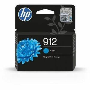 HP 912 Original Standard Yield Inkjet Ink Cartridge - Cyan - 1 Pack - 315 pages