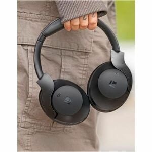 LINDY Wireless Over-the-head, Over-the-ear Stereo Headset - Black - Siri - Binaural - Circumaural - Bluetooth - 20 Hz to 2