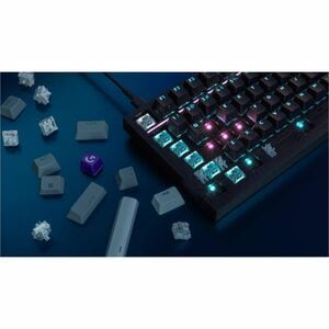 Logitech G G316 X 98 Gaming Keyboard - Cable Connectivity - USB Type A Interface - RGB LED - Portuguese - QWERTY Layout - 
