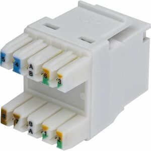 StarTech.com Gold Plated Network Connector - 24 / Pack - TAA Compliant - 1 x RJ-45 Network - Female - White