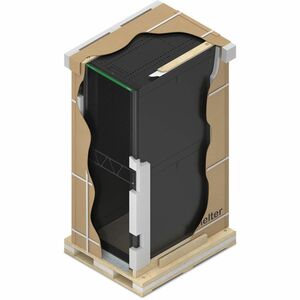 Schneider Electric NetShelter SX 42U Gabinete fechado Caixa para montagem em rack para Servidor, Rack, PDU, UPS, Prateleir