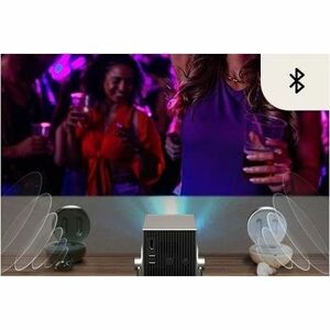LG CineBeam Q PU600U Laser Projector - Portable, Wall Mountable, Ceiling Mountable - High Dynamic Range (HDR) - 3840 x 216