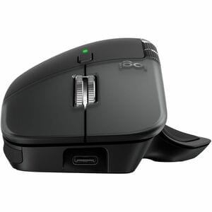 Logitech MX Master 4 for Mac 鼠标 - 蓝牙/射频 - C型 USB, A 型 USB - 暗视野 - 8 按钮 - 8 可编程按钮 - 1 件 - PC, Mac - 无线 - 10 m - 2.40 GHz - 
