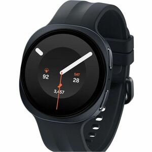 Samsung Galaxy Watch9 SM-L340 Smartwatch - 42,70 mm Case Height - 40,40 mm Case Width - Graphit Body Color - Schwarz Band 