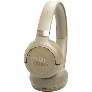JBL Tune 680NC Wired/Wireless Over-the-ear, On-ear, Over-the-head Stereo Headset - Beige - Binaural - Ear-cup - Bluetooth 