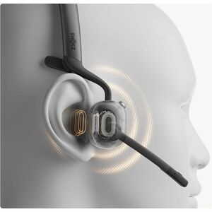 Shokz OpenMeet2 Sem fios Headset Estéreo Fone de ouvido - Binaural - Open - 3000 cm - Bluetooth - Cancelamento de ruído Mi