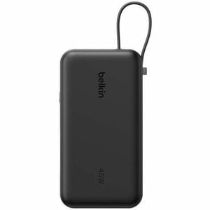 Belkin UltraCharge Stromspeicher - Schwarz - für iPhone, Smartphone, Android-Gerät, USB Typ C Gerät, Tablet-PC, iPad, iPad