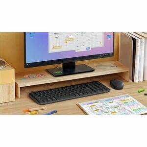 Logitech K250 Tastatur - Kompakt - Kabellos Konnektivität - Tschechisch, Slowakisch - QWERTZ Layout - Graphit - Bluetooth 