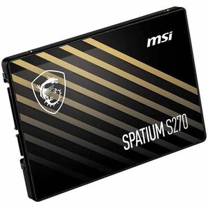MSI SPATIUM S270 240 GB Solid State Drive - 2.5" Internal - SATA (SATA/600) - Desktop PC, Notebook Device Supported - 110 