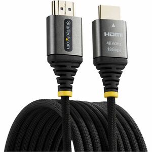 StarTech.com 3 m HDMI A/V Cable - 1 - Cable for Audio/Video Device, Workstation - First End: 1x HDMI 2.0 Digital Audio/Vid