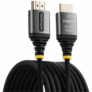 StarTech.com 2 m HDMI A/V Cable - 1 - Cable for Audio/Video Device, Workstation - First End: 1x HDMI 2.0 Digital Audio/Vid