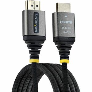 StarTech.com 1 m HDMI A/V Cable - 1 - Cable for Audio/Video Device, Workstation - First End: 1x HDMI 2.0 Digital Audio/Vid