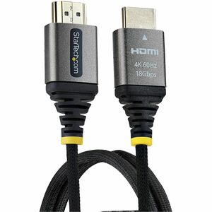 StarTech.com 50 cm HDMI A/V Cable - 1 - Cable for Audio/Video Device, Workstation - First End: 1x HDMI 2.0 Digital Audio/V
