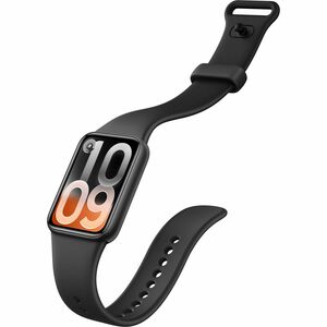 MI Smart Band 10 Pro Smart Watch - Black Body Color - Aluminium Alloy Case Material - Thermoplastic Polyurethane (TPU) Ban