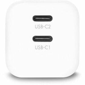 Dicota 45 W AC Adapter - Universal Adapter - 2 USB Type-C - For Notebook, Tablet PC, Smartphone, USB Type C Device, Univer