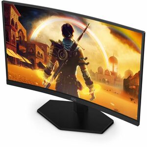 AOC C24G42FE 24.0" (61.0 cm) Class Full HD Curved Screen Gaming LED Monitor - 16:9 - Black, Red - 23.6" (59.9 cm) Viewable
