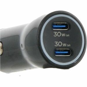 MOBILIS Energia 60 W Auto Adapter - Universal Adapter - 2 USB Type-C - For Smartphone, Tablet PC - 12 V DC, 24 V DC Input 