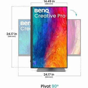 BenQ Creative Pro PD2732U 27 Zoll Klasse 4K UHD LED-Monitor - 16:9 Format - 68,6 cm (27 Zoll) Viewable - IPS-Technologie (