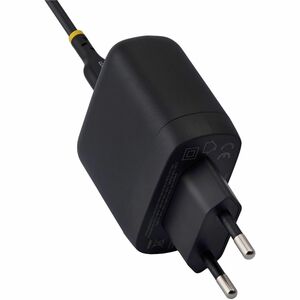 StarTech.com 65 W AC Adapter - Universal Adapter - 1 USB Type-C - For Smartphone, Notebook, MacBook Pro - Europe - 120 V A