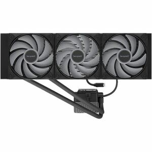 be quiet! Light Loop IO LCD Cooling Fan/Radiator/Pump - Processor - 120 mm Maximum Fan Diameter - 3 x Fan(s) - 2100 rpm - 