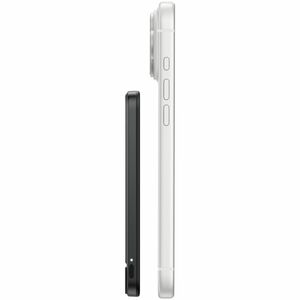 Belkin UltraCharge Pro Power Bank - Black - For iPhone - 5000 mAh - 22.50 W - USB Type-C Connector - 1 x USB - Slim, Magne