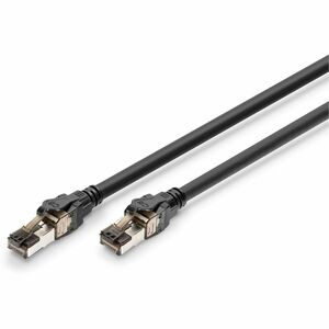 Digitus 50 cm Category 8.1 Network Cable - 10 Piece - Cable for Network Device, Server, Desktop PC, Router, Switch - First