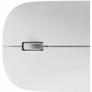 Alogic Hush Reise Maus - Bluetooth/Radio-Frequenz - USB Typ-A - Weiß - PC, Mac - Kabellos - 10 m - 2,40 GHz - wiederauflad