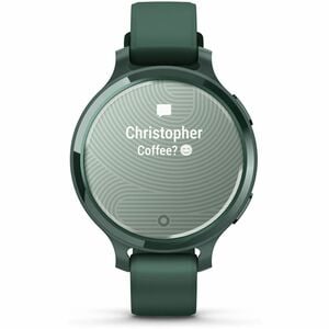 Garmin Lily 2 Active Smart Watch - Round Case Shape - 38 mm Case Height - 38 mm Case Width - Jasper Green Case Color - Jas