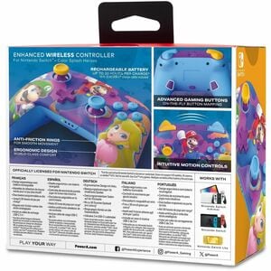 PowerA Gaming Pad - Wireless, Cable - Bluetooth - USB - Nintendo Switch, Nintendo, Nintendo Switch OLED, Nintendo Switch L