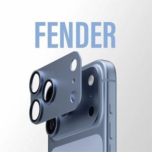 PanzerGlass Fender Camera Lens Protector - Shades of Blue - Glass, Aluminium