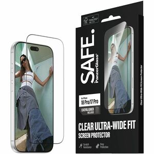 Safe Glass Screen Protector for Apple iPhone 17 Pro, iPhone 18 Pro - For Widescreen OLED iPhone 18 Pro, iPhone 17 Pro - Dr