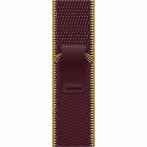 Apple Watch Ultra 4 Smartwatch - 49 mm Case Height - 44 mm Case Width - Schwarz Tasche, Farbe - Burgunderrot Band Color - 