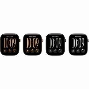 Apple Watch Series 12 智能手表 - 46 毫米 Case Height - 40 毫米 Case Width - 黑 Case Color - 黑 Band Color - 铝 机箱材料 - 无线局域网 - 光学心率传感器