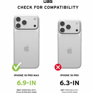 Urban Armor Gear Pathfinder Case for Apple iPhone 18 Pro Max Smartphone - Hex Pattern - Olive Drab - Impact Absorbing, Imp