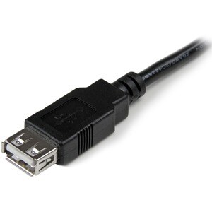 StarTech.com 6in USB 2.0 Extension Adapter Cable A to A - M/F - Extends the length your current USB device cable by 6 inch