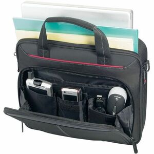Targus Classic CN31 Carrying Case for 38.1 cm (15") to 40.6 cm (16") Notebook - Black - Polyester Body - Handle, Shoulder 