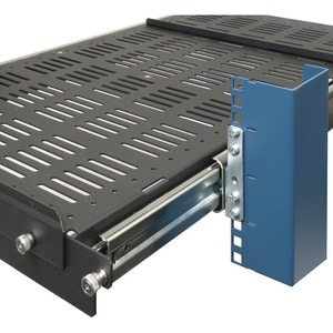 Rack Solutions 2U Heavy Duty Sliding Shelf 28in (D) - 235lb