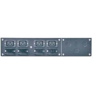 APC by Schneider Electric SBP6KRMI2U Bypass Switch - 4 x IEC 320-C19 - 7.68 kW - 120 V AC - 32 A, 32 A