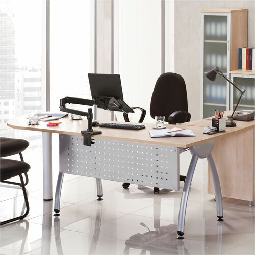 Ergotron Mounting Tray for Notebook, Monitor Mount, Mounting Arm, Medical Cart, Mobile Cart, Docking Station - Black - 43.