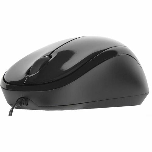 Targus AMU75EU Travel Mouse - USB - Optical/BlueTrace - Black - Cable - 1000 dpi - Scroll Wheel - Symmetrical