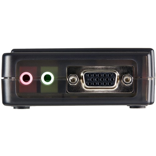 StarTech.com SV411KUSB - KVM / audio switch - USB - 4 ports - 1 local user - 4 Computer(s) - QXGA - 2048 x 1536 - 4 x USB 