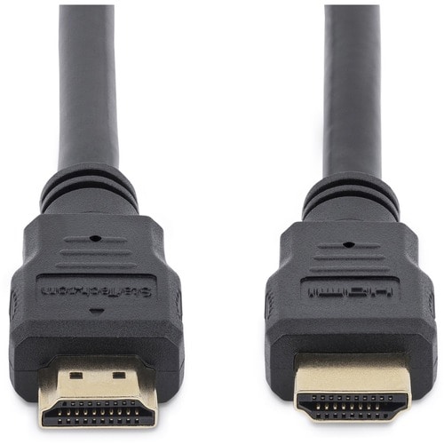 StarTech.com Câble HDMI 1m, Câble HDMI 4K Haut Débit avec Ethernet, Ultra HD 4K 30Hz, Cordon HDMI 1.4, Câble pour Moniteur